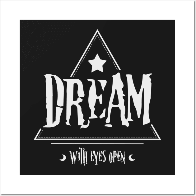 Dream with eyes open Wall Art by CrypticCoffin